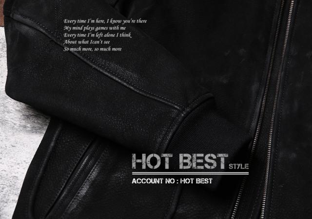 1.0mm カウハイド 復刻30年代 USAF TYPE A-2 フライトジャケット メンズ 革ジャン 染料仕上げ ウォッシュ加工 ヴィンテージ 牛革