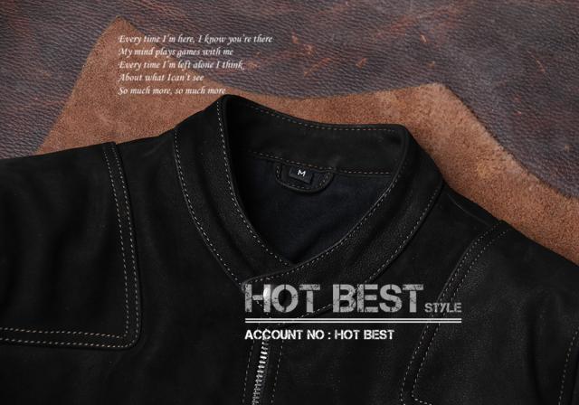 1.0mm カウハイド 50年代 パテッド シングルライダース レザージャケット トスカーナ植物鞣し ウォッシュ加工 ヴィンテージ 牛革