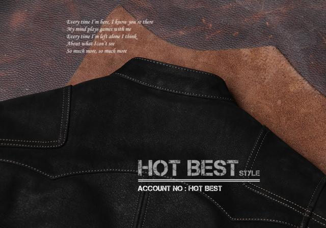 1.0mm カウハイド 50年代 パテッド シングルライダース レザージャケット トスカーナ植物鞣し ウォッシュ加工 ヴィンテージ 牛革