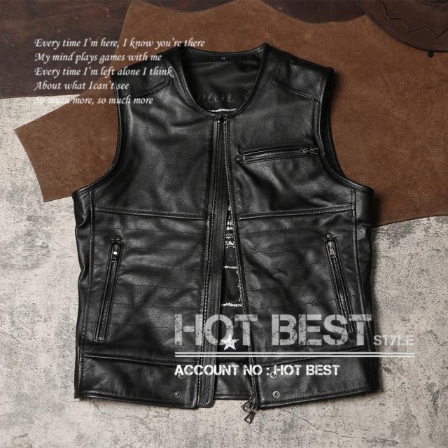 【入手困難モデル】シヴァ SIVA★本革★変形レザーベスト ジレ 黒 楽天市場】レザーベスト メンズ 牛革 メッシュ 本革ベスト 黒色