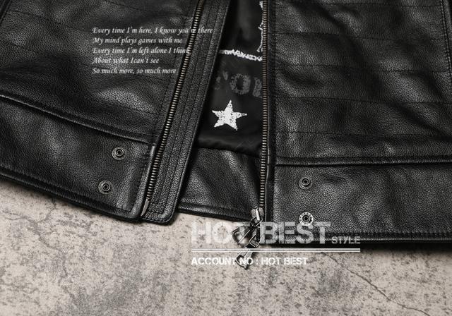 0.7mm カウハイド 本革 メンズ レザーベスト 本革ベスト 皮ベスト ジレ レザージャケット 牛革