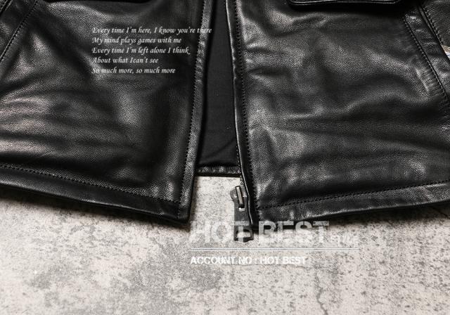 0.8mm ゴートスキン 20年代 ニュースマンコート レザージャケット メンズ 革ジャン カーコート ブレーキマン オイルレザー ヤギ 山羊革