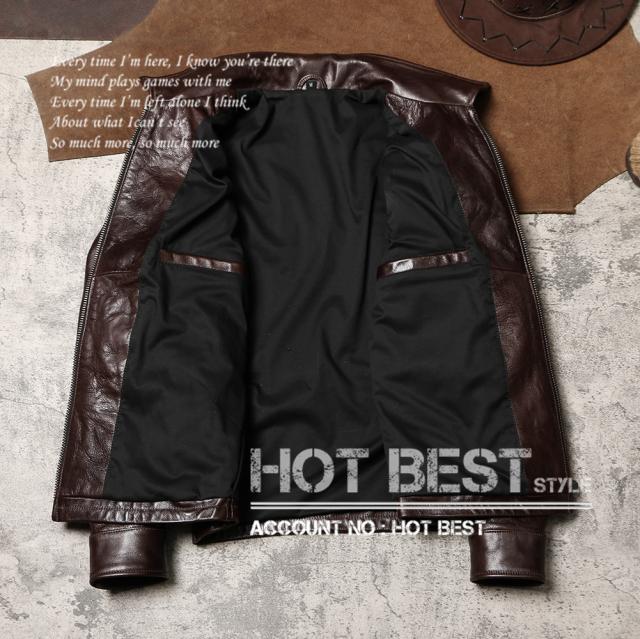 0.8mm ゴートスキン 20年代 ニュースマンコート レザージャケット メンズ 革ジャン カーコート ブレーキマン オイルレザー ヤギ 山羊革