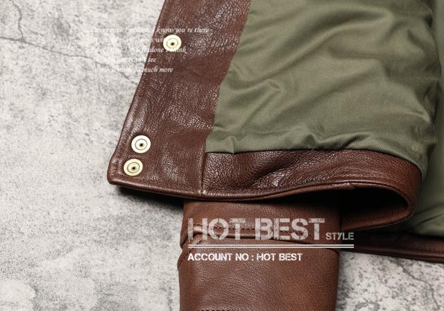 1.0mm ゴートスキン 復刻20年代 A-1タイプ コサックジャケット ボンバー フライト ショール カラー オイルレザー ヤギ 山羊革