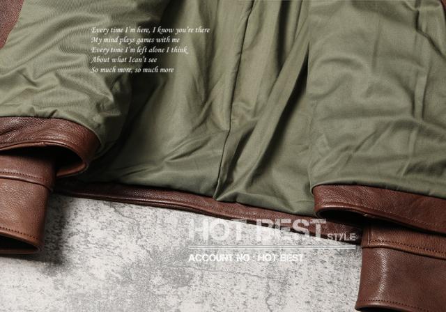 1.0mm ゴートスキン 復刻20年代 A-1タイプ コサックジャケット ボンバー フライト ショール カラー オイルレザー ヤギ 山羊革