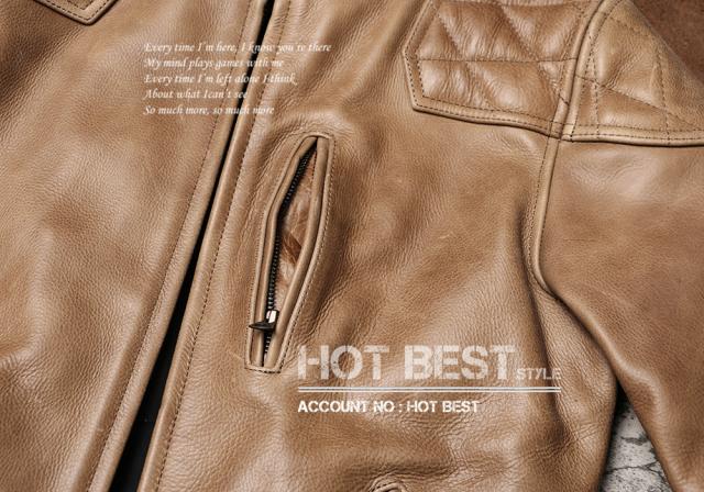 最高峰 1.7mm カウハイド 50年代 パテッド シングルライダース レザージャケット メンズ 革ジャン トスカーナ植物鞣し 牛革