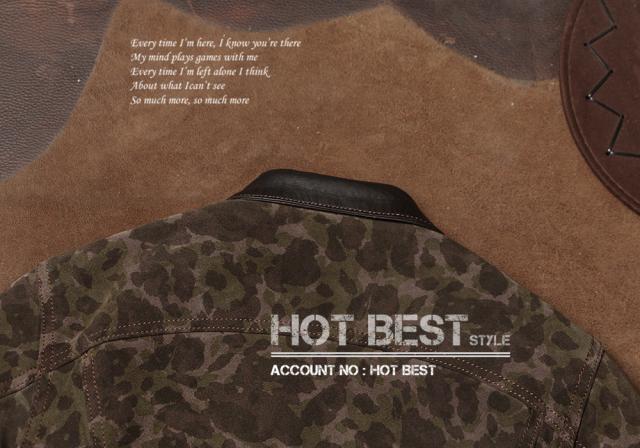 1.0mm カウハイド 50年代 サードタイプ Gジャン 557 3rd  ライダース 迷彩 レザージャケット 牛革