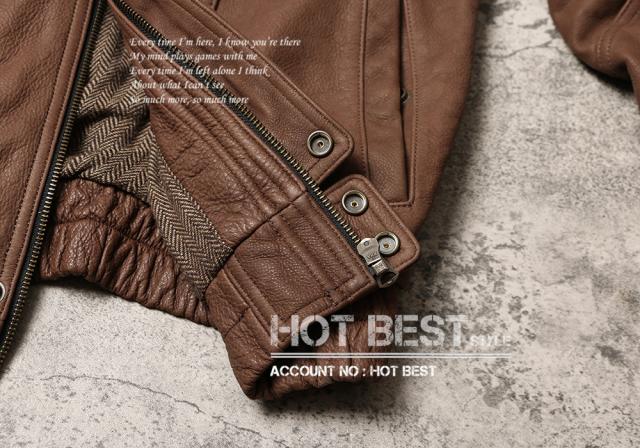 1.0mm カウハイド 復刻30年代 スタイル レトロ シングルライダース ゆったりめ メンズ 革ジャン レザージャケット 牛革