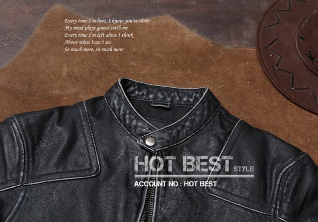 1.0mm カウハイド 50年代 パテッド シングルライダース ウォッシュ加工 ヴィンテージ メンズ 革ジャン レザージャケット 牛革