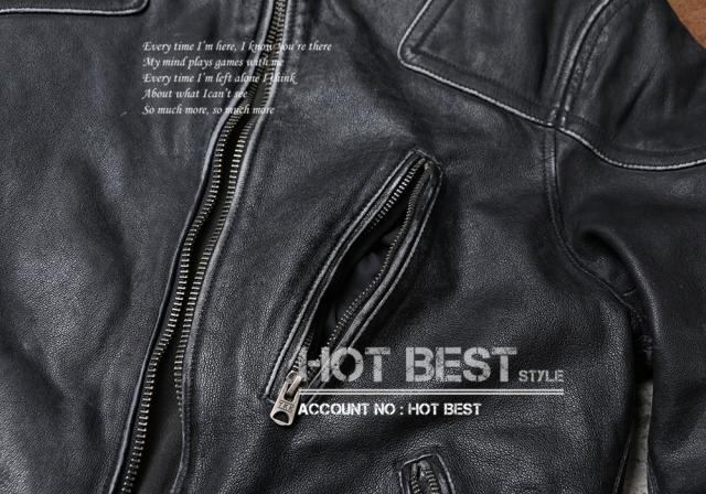 1.0mm カウハイド 50年代 パテッド シングルライダース ウォッシュ加工 ヴィンテージ メンズ 革ジャン レザージャケット 牛革