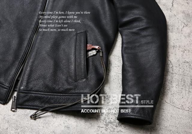 1.2mm カウハイド 30年代 トラッカースタイル ウォッシュ加工 シングルライダース レザージャケット 牛革