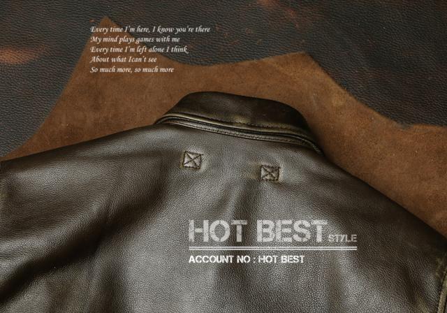 1.0mm カウハイド 復刻30年代 USAF TYPE A-2 フライトジャケット メンズ 革ジャン ヴィンテージ加工 染料仕上げ 牛革