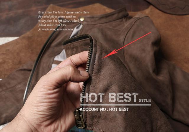 1.1mm カウハイド スタンダードスタイル シングル ライダース 牛革 レザージャケット 染料仕上げ 牛革