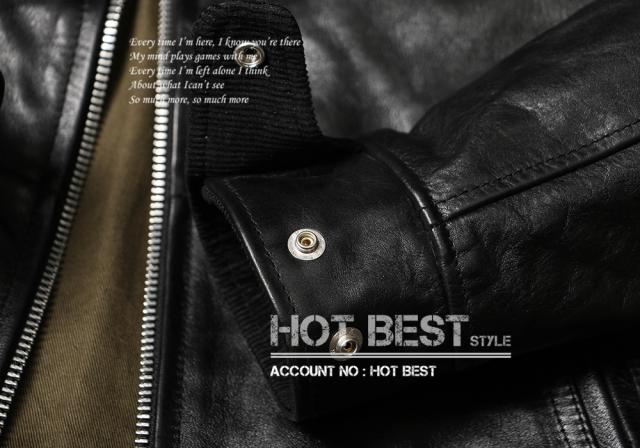 1.2mm 黒芯ホースハイド 30年代スタイル シングルライダース メンズ 革ジャン レザージャケット トスカーナ植物鞣し革 馬革