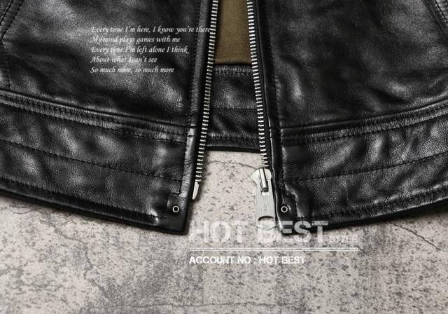 1.2mm 黒芯ホースハイド 30年代スタイル シングルライダース メンズ 革ジャン レザージャケット トスカーナ植物鞣し革 馬革