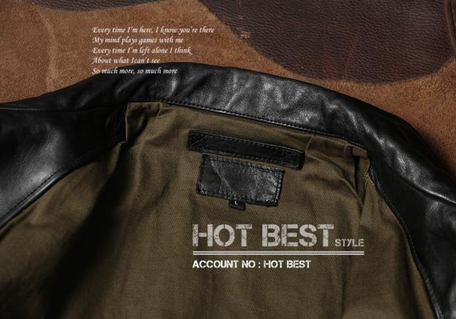 1.2mm 黒芯ホースハイド 30年代スタイル シングルライダース メンズ 革ジャン レザージャケット トスカーナ植物鞣し革 馬革