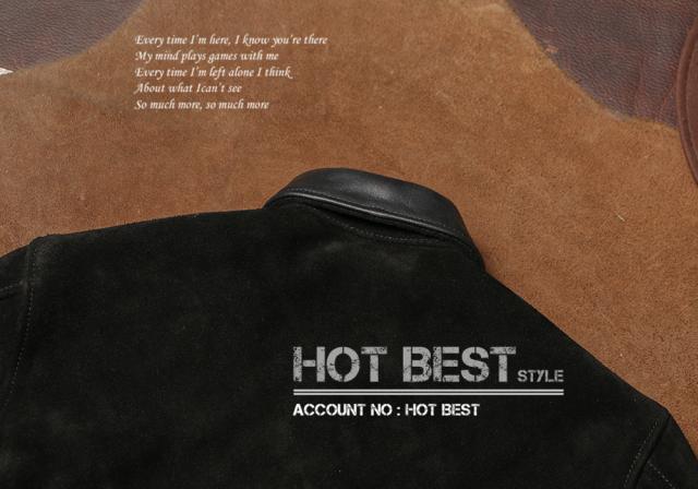 1.4mm カウスエード 復刻30年代 USAF TYPE A-2 フライトジャケット メンズ 革ジャン 染料仕上げ 牛革