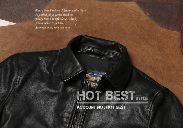 EASTMAN LEATHER レザージャケット　TYPE A-2 M 40 EASTMAN LEATHER レザージャケット TYPE A-2 M 40 0.8mm ゴートスキン