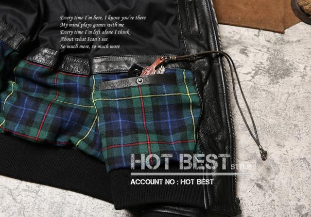 0.8mm ゴートスキン USAF TYPE A-2 1942モデル フライトジャケット メンズ 革ジャン タンニンなめし オイルレザー ヤギ 山羊革