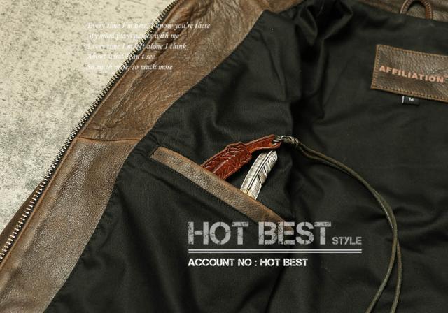 1.0mm カウハイド 復刻30年代スタイル シングルライダース メンズ 革ジャン レザージャケット 牛革