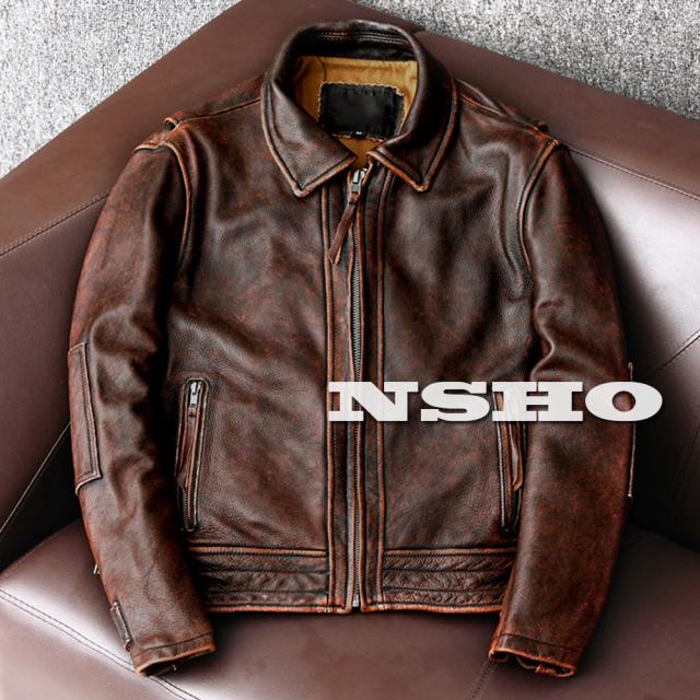 希少新品！ 防風防寒/上級羊革使用/本革レザージャケット/ サイズ選択可P498 美品 メンズファッション 最上級羊革 シープスキン ダブルライダース