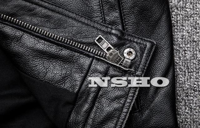 カウハイド メンズ 革ジャン スタンダードスタイル ライダース レザー