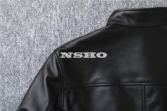 上質 カウハイド メンズ 革ジャン シングル スタイル ライダース