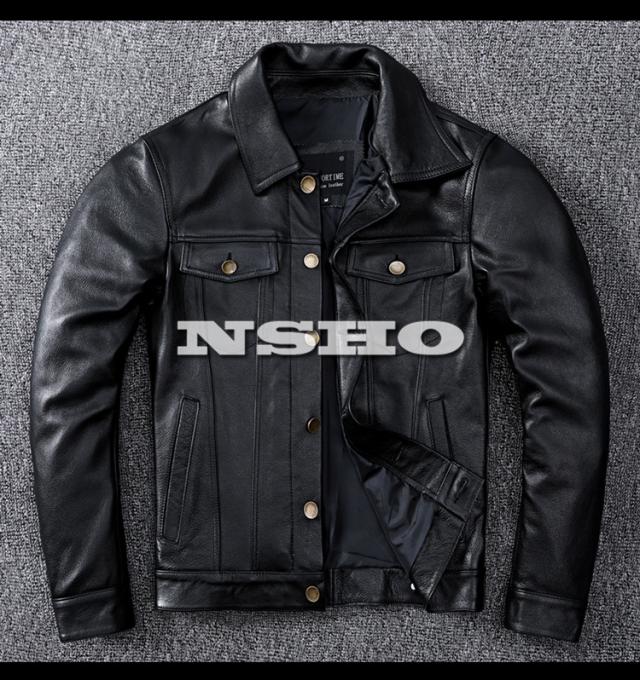 上質 カウハイド メンズ  革ジャン  サードタイプ Gジャン 557 3rd Type ライダース レザージャケット イタリアンレザー 牛革