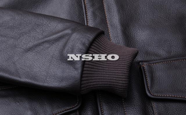 上質 革ジャン 黒芯カウハイド メンズ 復刻40's USAF TYPE A-2