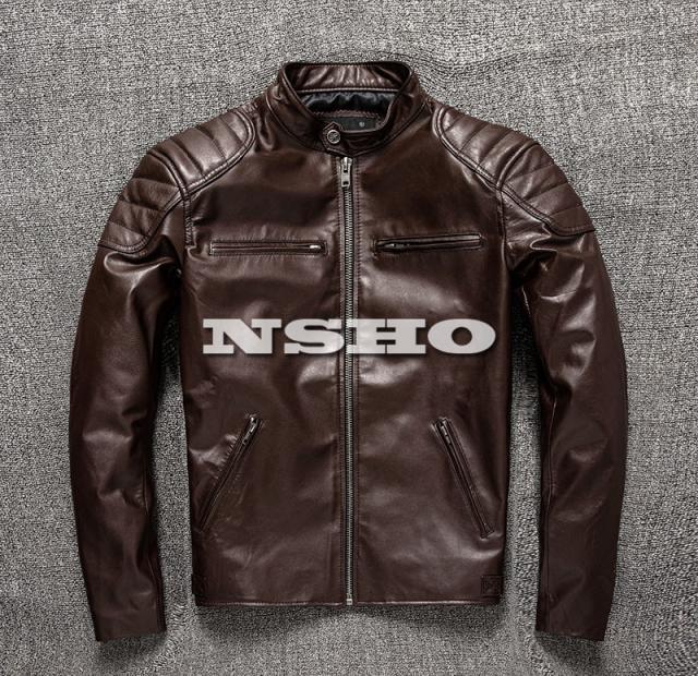 皮ジャケット  TONGFANG] バイクジャケット メンズジャケット ライダースジャケット