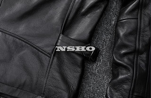 上質 革ジャン カウハイド メンズ スタンダード スタイル シングル