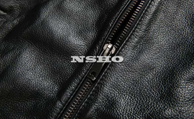 上質 革ジャン カウハイド メンズ フーデッドパーカー スポーツ