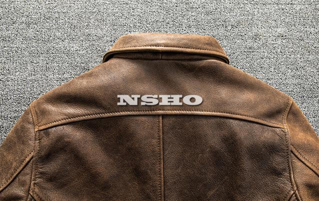 上質革ジャン メンズ ライダース ジャケット イタリアンレザー ホース