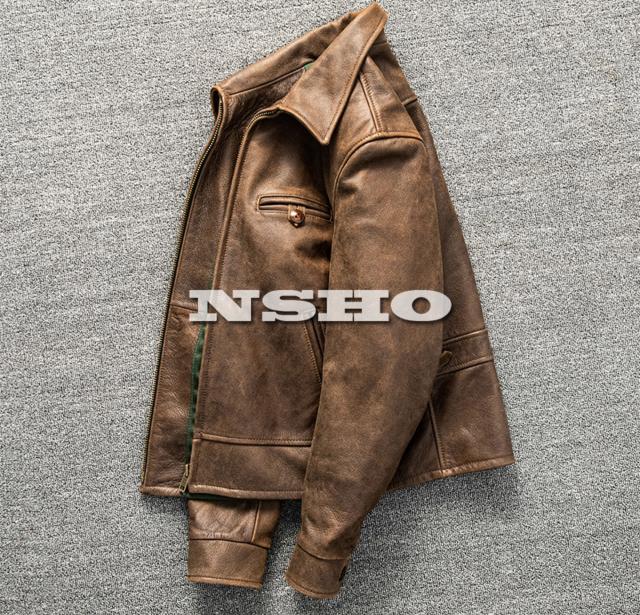 上質革ジャン　メンズ　ライダース　ジャケット　イタリアンレザー　ホースハイド　馬革　セカンドタイプ　Gジャン　507 2nd Type　50年代 上質革ジャン メンズ ライダース ジャケット イタリアンレザー ホース