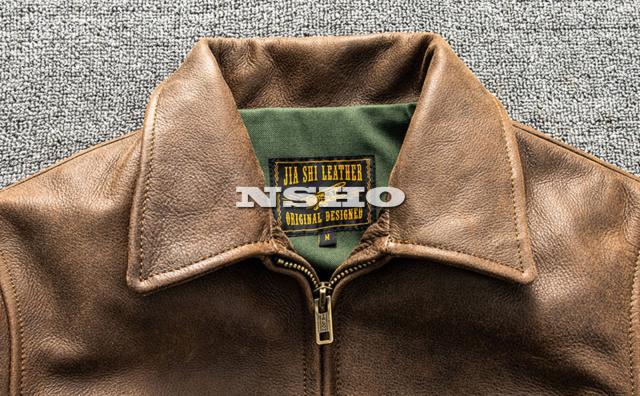 Maison Margiela10 レッドデザインレザーライダースジャケット