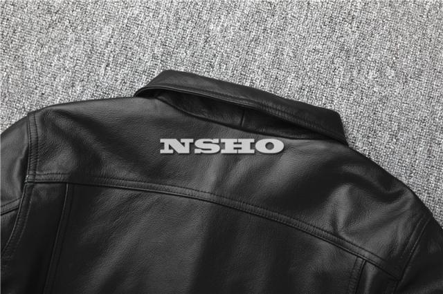 上質革ジャン カウハイド メンズ レザー ジャケット Gジャン