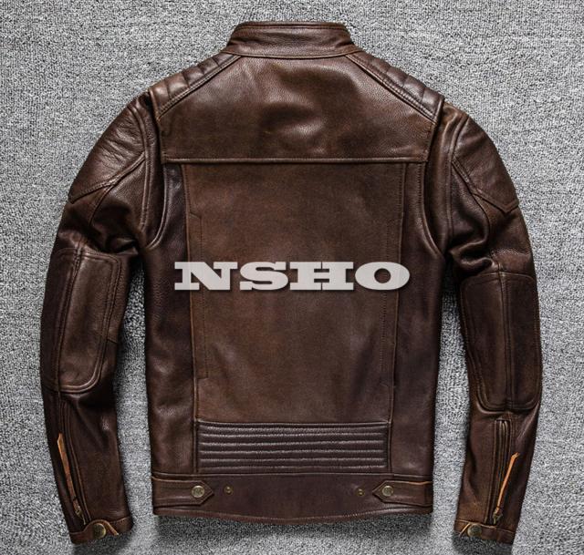 上質革ジャン カウハイド メンズ レザー ジャケット イタリアン