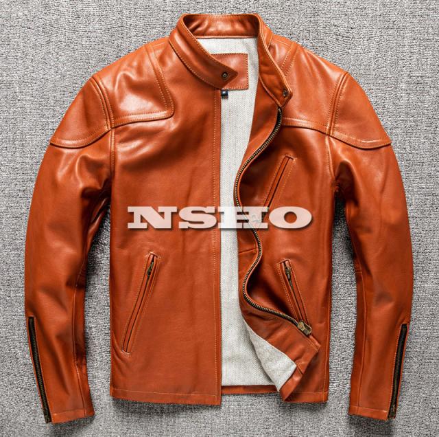 メンズ　レザー　ジャケット　ホースハイド 50´s パテッド シングルライダース  PADDED 植物鞣し