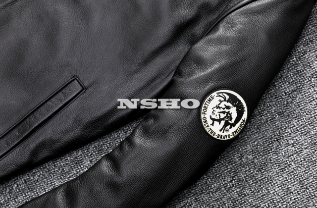 上質 メンズ レザー ジャケット カウハイド 牛革 ミニマムスタイル