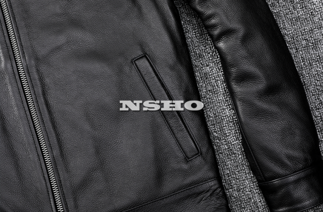 上質 メンズ レザー ジャケット カウハイド 牛革 ミニマムスタイル