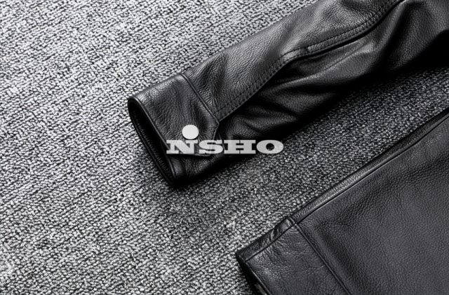上質 メンズ レザー ジャケット カウハイド 牛革 ミニマムスタイル