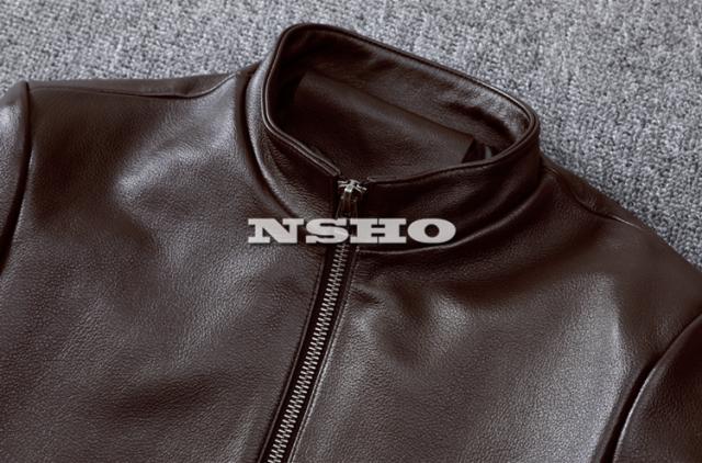 1.3mmカウハイド メンズファッション 上質革ジャン カウハイド メンズ