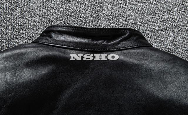 上質革ジャン メンズ ホースハイド(馬革) 茶芯馬革 復刻 60年代 カフェ