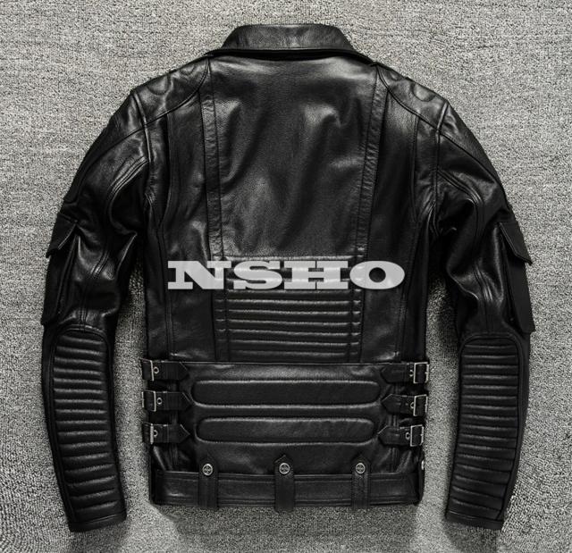 上質革ジャン メンズ カウハイド 牛革 復刻50年代 J-24タイプ ダブル