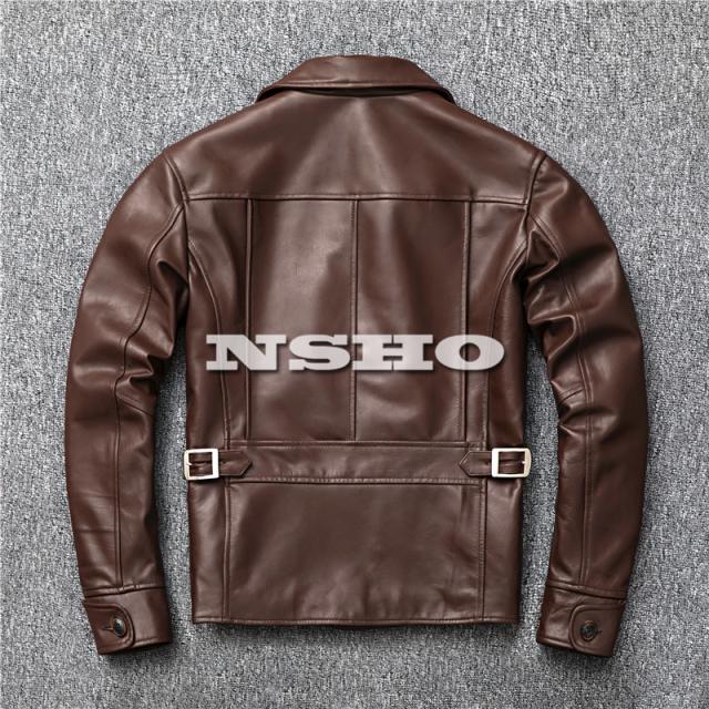 上質革ジャン メンズ カウハイド 牛革 復刻 40年代 アビエイター