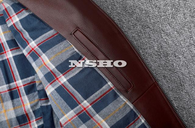 上質革ジャン メンズ　カウハイド　牛革　 1.5mm  UKスタイル ダブルライダース レザージャケット  ロンジャン