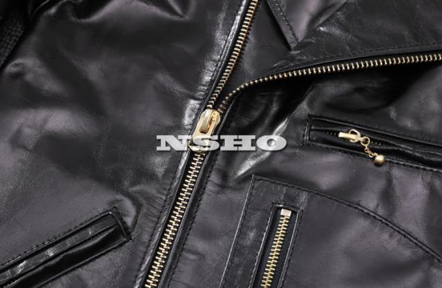 上質革ジャン メンズ シープスキン 羊革 50年代 J-24タイプ ダブル