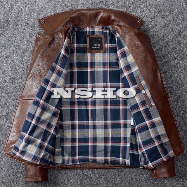 上質革ジャン　メンズ　1.4mm　カウハイド　牛革　UKスタイル　ダブルライダース　レザージャケット  ロンジャン