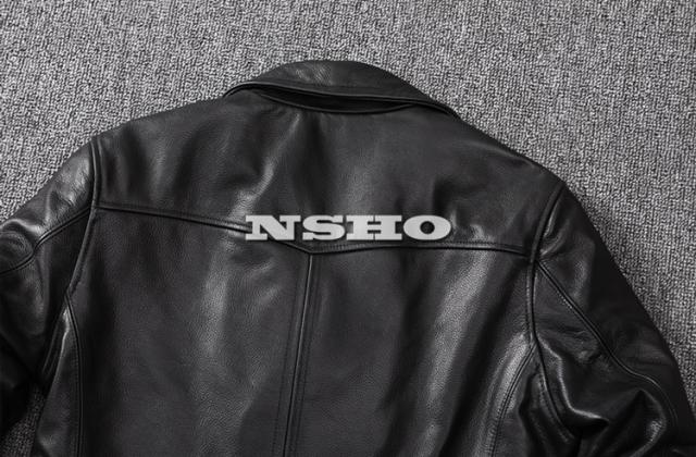 上質革ジャン メンズ カウハイド 牛革 復刻 50年代 J-24タイプ ダブル