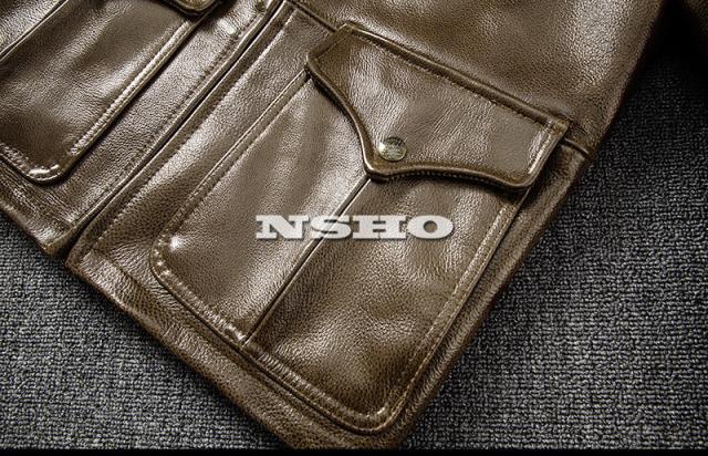 上質革ジャン メンズ　カウハイド 牛革　レア色　復刻20年代 ブレーキマンコート レザージャケット カーコート スイッチヤード 上質革ジャン メンズ カウハイド 牛革 レア色 復刻20年代 ブレーキマン